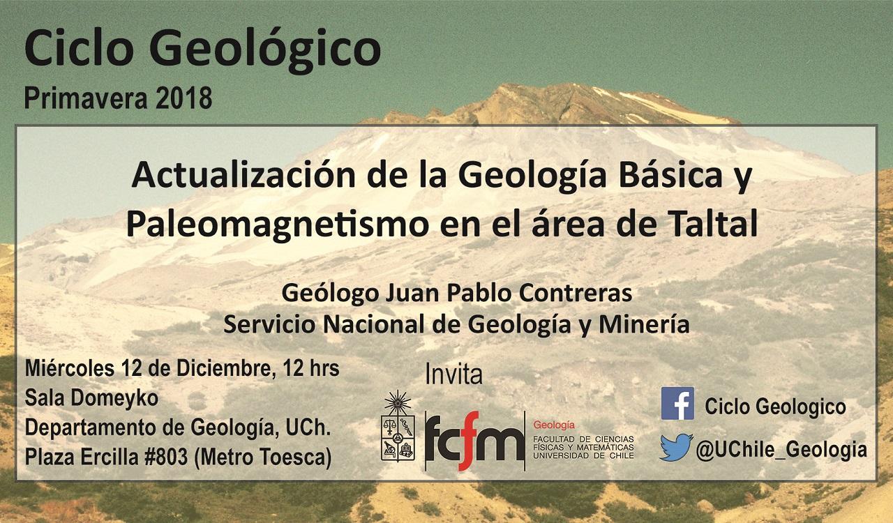 Geología Básica y Paleomagnetismo en Taltal